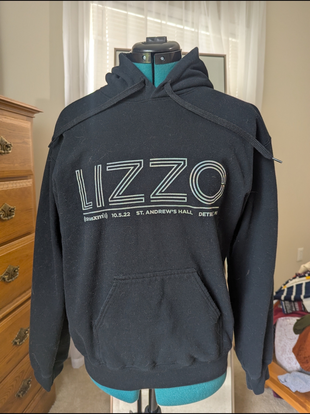Gildan Black Lizzo Graphic Pullover Hoodie